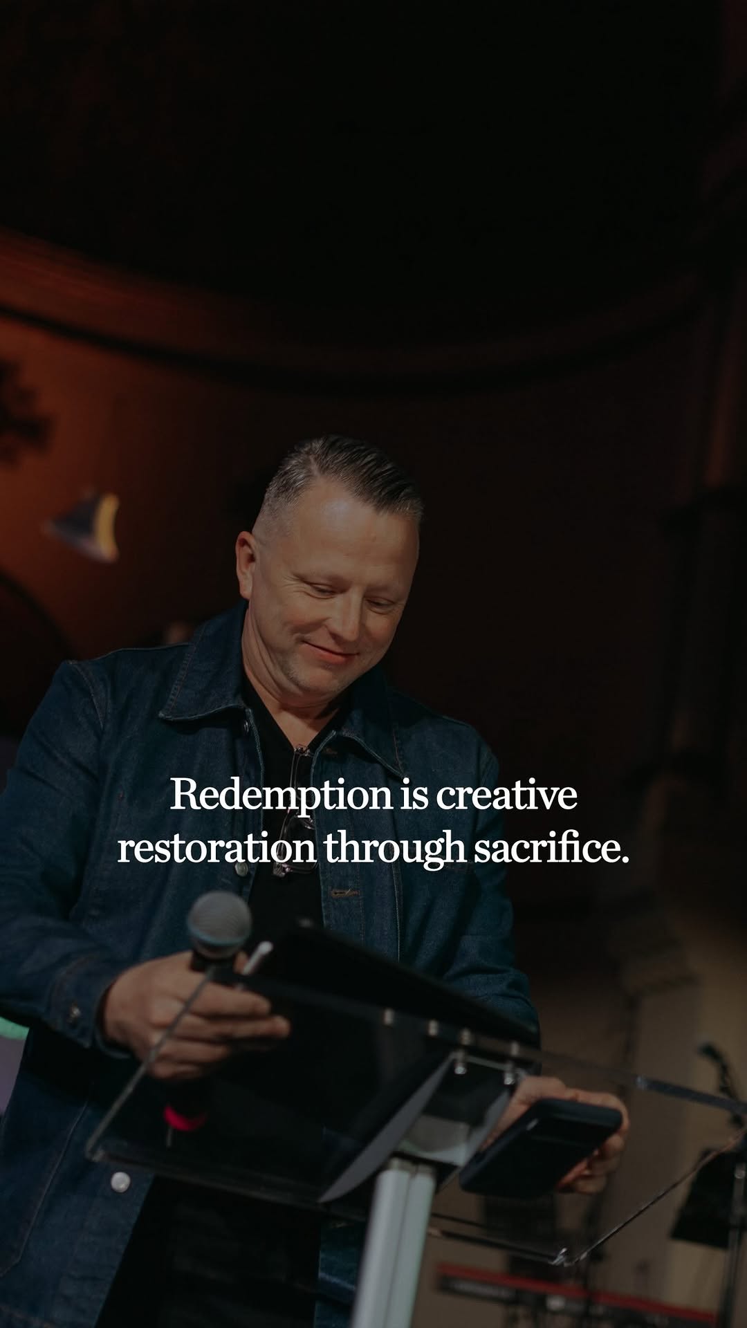 “We have come from God, and inevitably the myths woven by us, though they contain error, will also reflect a splintered fragment of the true light, the eternal truth that is with God...” — J.R.R Tolkien

Listen to the full podcast of Jon Tyson’s talk on redemptive art from last year’s Creative Conference and register for this year’s conference on October 16 & 17 at the link in our bio.