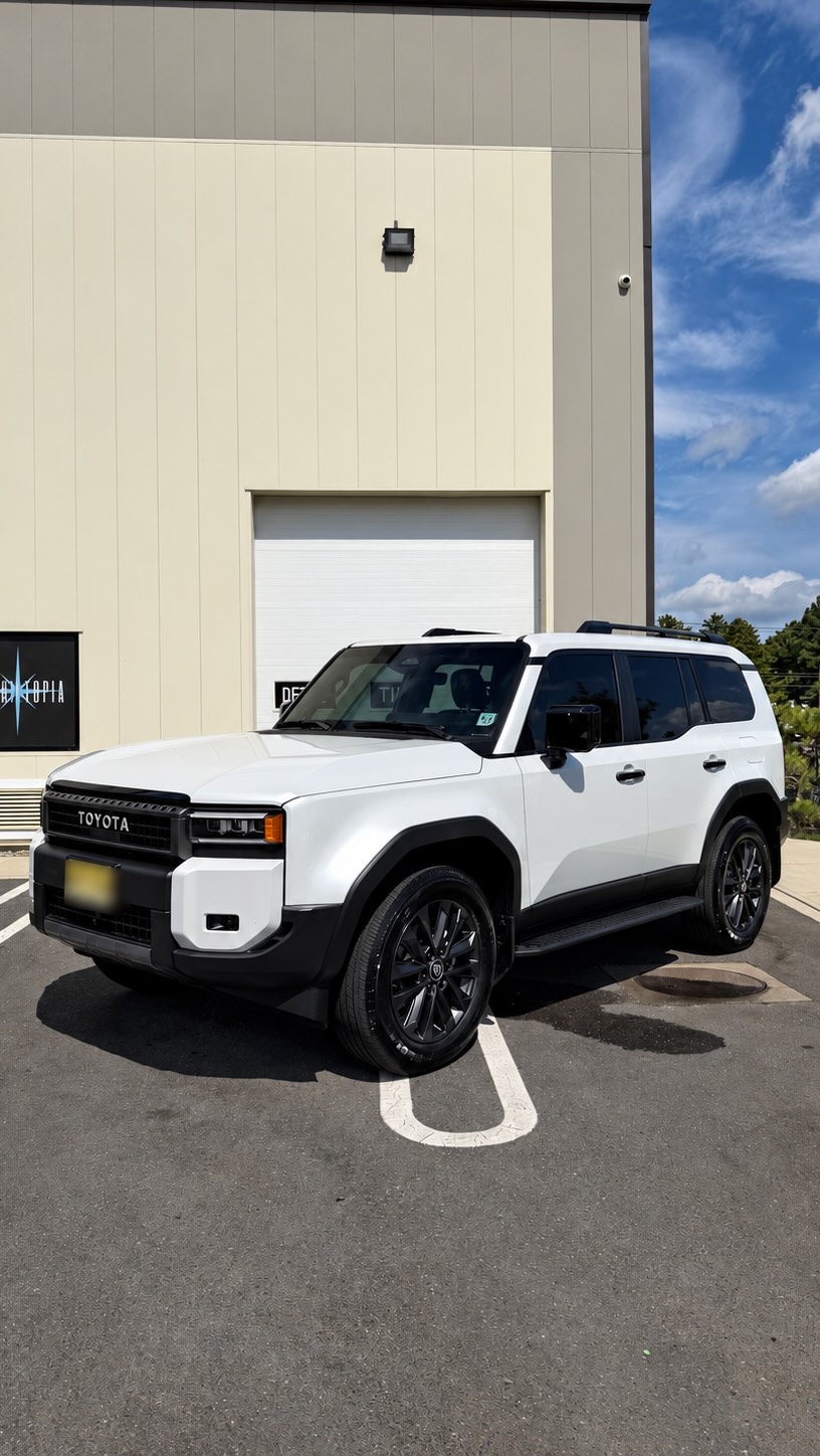 Toyota Landcruiser☀️

First off, congratulations to our client on his brand new Toyota Landcruiser. Wishing you nothing but the best memories with this thing, enjoy it in good health.

He brought it straight to us after the dealership to ensure the vehicle is protected for the years to come!

We went ahead and did ceramic window tint by @expresswindowfilms on the 2 fronts windows to match the factory rear tint as well as 50% ceramic tint on the windshield. We then polished the entire exterior and topped it with our 6+ year ceramic coating by @kovalentcoatings