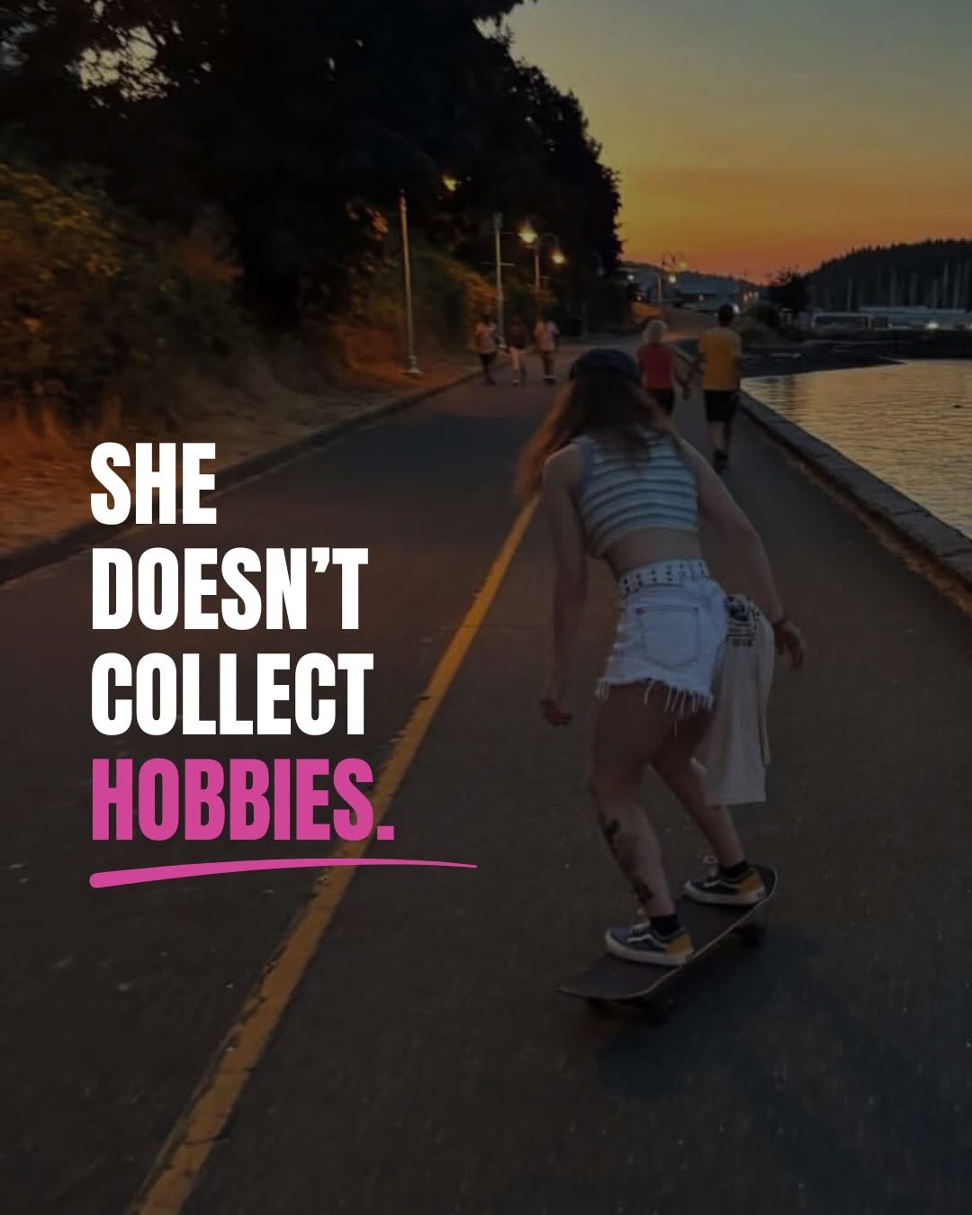 She collects moments, courage, stories, and sunsets. 

Every new sport becomes a new version of herself she’ll never regret meeting.

So it stands true, what won’t she do? @whatwontshedo 

Go try the thing. 

#femaleathletes #outdoorsports #surfing #wakeboarding #watersports