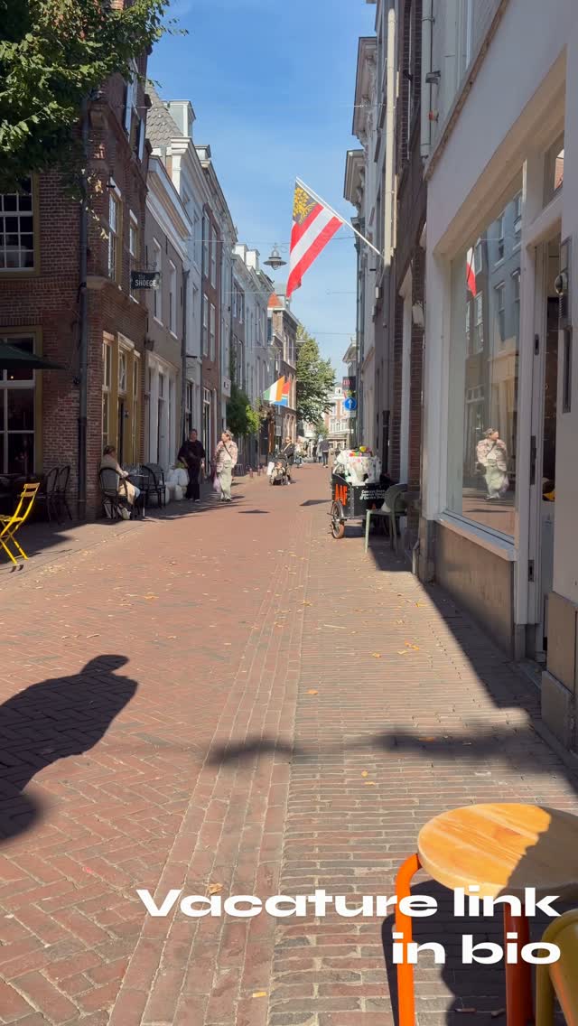VACATURE ALART! Echt wel een kei leuke baan, solliciteer via de link in bio vóór 12 oktober.